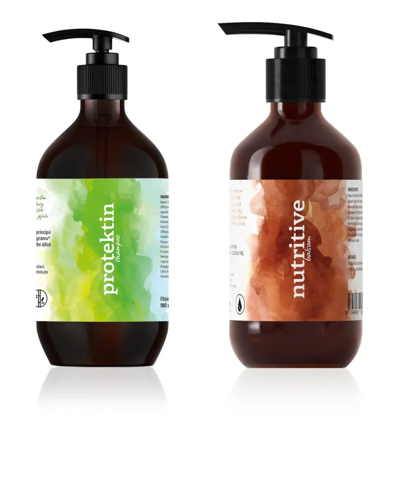 Protektin šampon+ Nutritive balsam 2x 180 ml